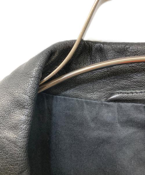 PAUL SMITH（ポールスミス）PAUL SMITH (ポールスミス) ラムレザー3Bジャケット ブラック サイズ:Mの古着・服飾アイテム