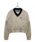 FRED PERRY（フレッドペリー）の古着「ショートチルデンニット」｜アイボリー