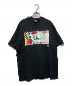 90'S FRANK LLOYD WRIGHTフランク・ロイド・ライト）の古着「90’S アートプリントTシャツ」｜ブラック