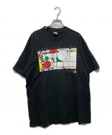 90'S FRANK LLOYD WRIGHT（フランク・ロイド・ライト）の古着「90’S アートプリントTシャツ」｜ブラック