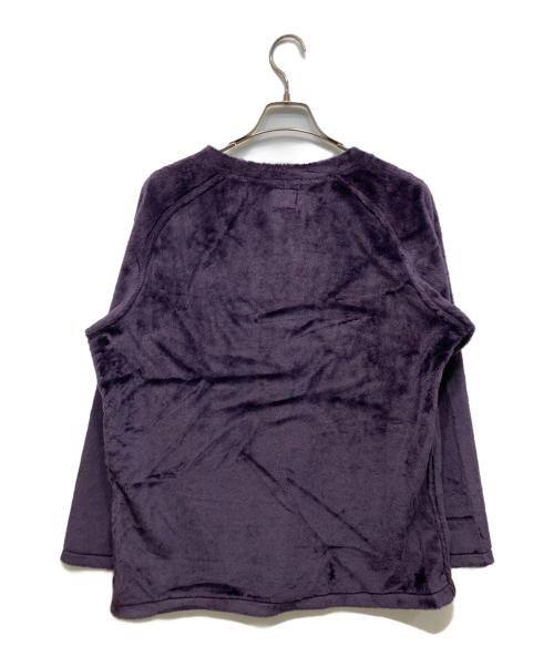 Needles（ニードルズ）Needles (ニードルズ) フリースVネックプルオーバー パープル サイズ:Mの古着・服飾アイテム