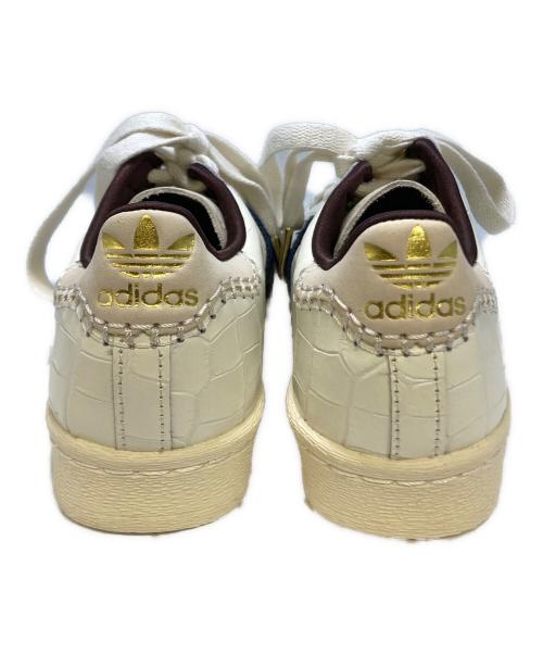 adidas（アディダス）adidas (アディダス) WALES BONNER (ウェールズボナー) WALES BONNER SUPERSTAR WONWHI アイボリー サイズ:23.5㎝の古着・服飾アイテム