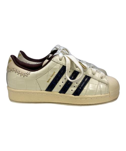 adidas（アディダス）adidas (アディダス) WALES BONNER (ウェールズボナー) WALES BONNER SUPERSTAR WONWHI アイボリー サイズ:23.5㎝の古着・服飾アイテム