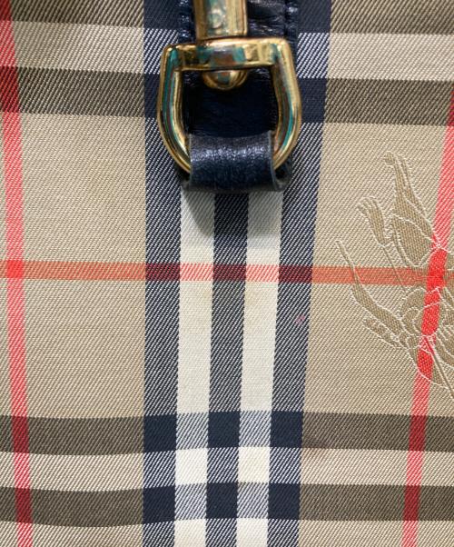 Burberry's（バーバリーズ）Burberry's (バーバリーズ) シャドーホースノバチェックショルダーバッグ ベージュの古着・服飾アイテム