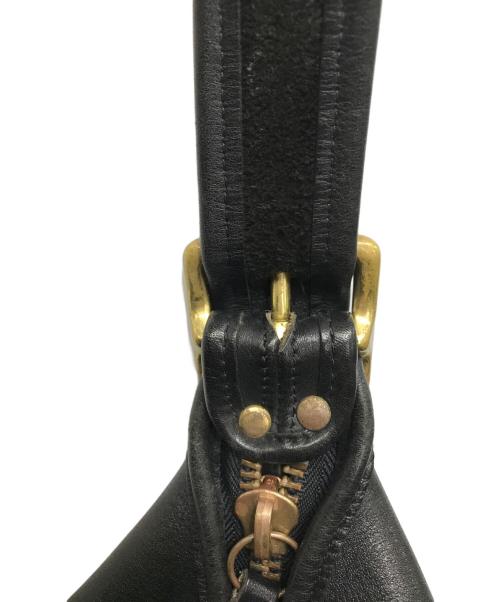 COACH（コーチ）COACH (コーチ) OLD バケツ型 レザーショルダーバッグ ブラックの古着・服飾アイテム