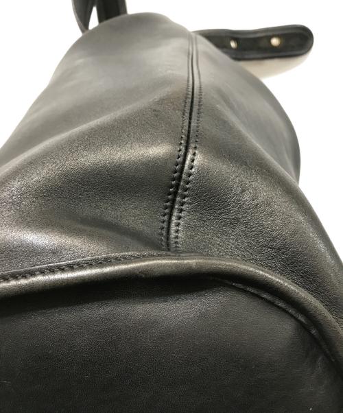 COACH（コーチ）COACH (コーチ) OLD バケツ型 レザーショルダーバッグ ブラックの古着・服飾アイテム