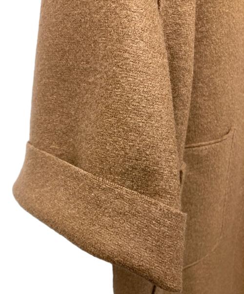 HERNO（ヘルノ）HERNO (ヘルノ) ヴァージンウール オーバーサイズコート ブラウン サイズ:40の古着・服飾アイテム