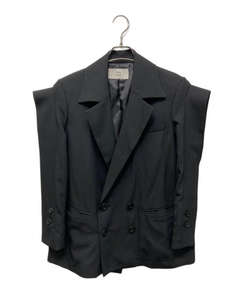 FUMIE=TANAKA（フミエタナカ）FUMIE=TANAKA (フミエタナカ) hole JK ブラック サイズ:1の古着・服飾アイテム