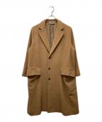 AURALEEオーラリー）の古着「BABY CAMEL MOSSER CHESTERFIELD COAT」｜ベージュ
