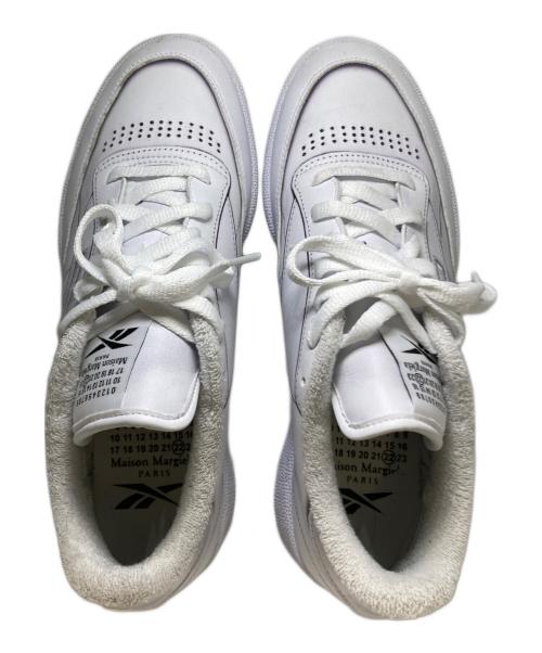 REEBOK（リーボック）REEBOK (リーボック) Maison Margiela (メゾンマルジェラ) CLASSIC LEATHER MEMORY OF ホワイト サイズ:26.5CMの古着・服飾アイテム