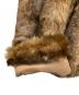中古・古着 Sea Room Lynn (シールームリン) collab Eco Fur ノーカラーコート ブラウン サイズ:Free：25000円