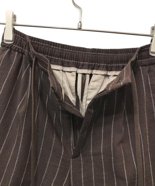 TAGLIATORE（タリアトーレ）TAGLIATORE (タリアトーレ) A-DAKAR ストライプセットアップ ブラウン サイズ:42の古着・服飾アイテム