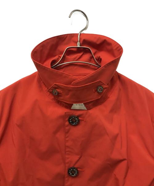 MACKINTOSH（マッキントッシュ）MACKINTOSH (マッキントッシュ) BEAMS (ビームス) DUNKELD SHORT ステンカラーコート レッド サイズ:36の古着・服飾アイテム