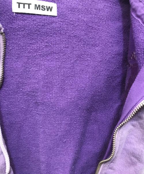 TTT MSW（ティー）TTT MSW (ティー) Oops Exclusive Hoodie パープル サイズ:Mの古着・服飾アイテム