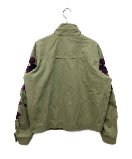 arte Antwerp（アートアントワープ）Arte Antwerp (アートアントワープ) Flower Embroidery Jacket カーキ サイズ:XSの古着・服飾アイテム