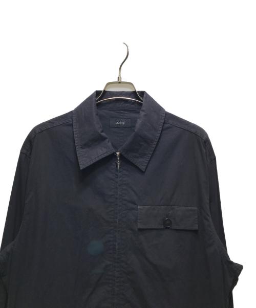 LOEFF（ロエフ）LOEFF (ロエフ) CTN TYP ジャンプスーツ ネイビー サイズ:1の古着・服飾アイテム