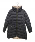 HERNOヘルノ）の古着「リバーシブルダウンコート」｜ブラック×ベージュ