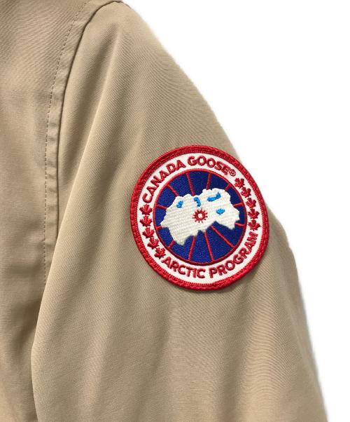 CANADA GOOSE（カナダグース）CANADA GOOSE (カナダグース) BRONTE PARKA ダウンコート TAN(ベージュ) サイズ:Mの古着・服飾アイテム