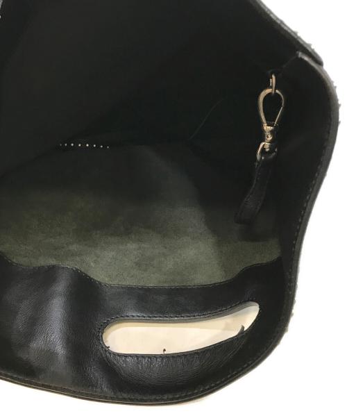 J&M DAVIDSON（ジェイ＆エム デヴィッドソン）J&M DAVIDSON (ジェイ＆エム デヴィッドソン) IRISスタッズ3wayショルダーバッグ ブラックの古着・服飾アイテム