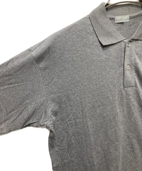 COMME des GARCONS HOMME（コムデギャルソン オム）COMME des GARCONS HOMME (コムデギャルソン オム) 80’Sポロシャツ AD1989 グレー サイズ:FREEの古着・服飾アイテム
