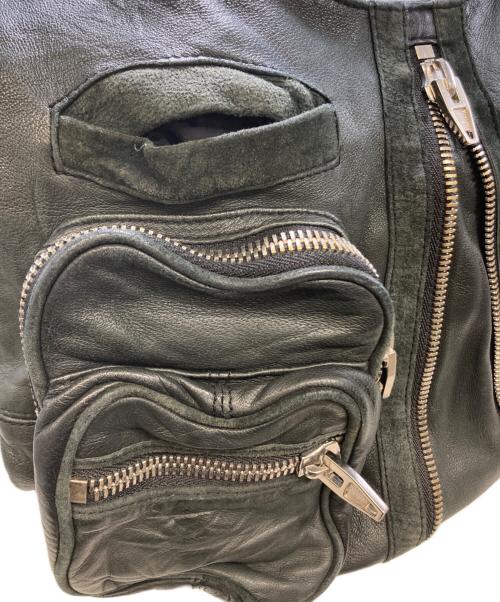 ALEXANDER WANG（アレキサンダー・ワン）ALEXANDER WANG (アレキサンダー・ワン) DONNA HOBO ショルダーバッグ ブラックの古着・服飾アイテム