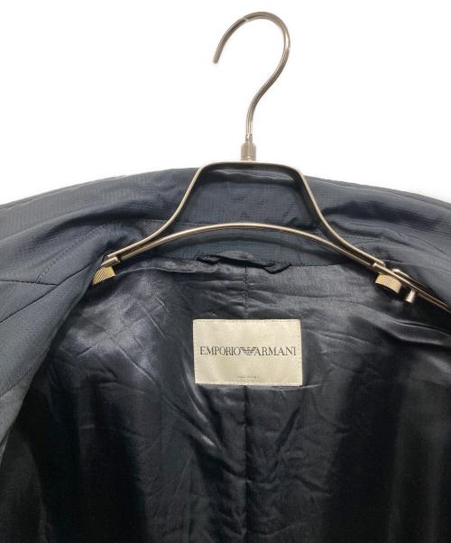 EMPORIO ARMANI（エンポリオ アルマーニ）EMPORIO ARMANI (エンポリオ アルマーニ) ジップアップコート ブラック サイズ:不明の古着・服飾アイテム
