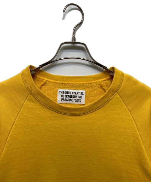 WACKO MARIA（ワコマリア）WACKO MARIA (ワコマリア) クルーネックスウェット イエロー サイズ:Lの古着・服飾アイテム