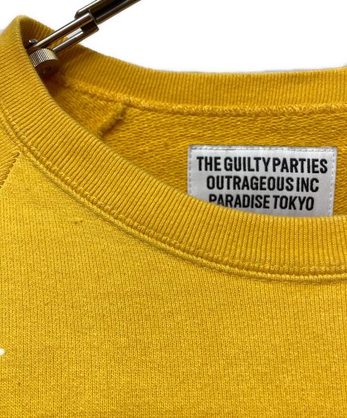 WACKO MARIA（ワコマリア）WACKO MARIA (ワコマリア) クルーネックスウェット イエロー サイズ:Lの古着・服飾アイテム