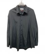 Graphpaper×is-nessグラフペーパー×イズネス）の古着「別注 Ventilation Long Sleeve Shirt」｜ブラック