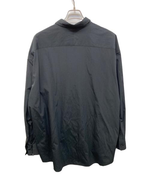 Graphpaper（グラフペーパー）Graphpaper (グラフペーパー) is-ness (イズネス) 別注 Ventilation Long Sleeve Shirt ブラック サイズ:FREEの古着・服飾アイテム