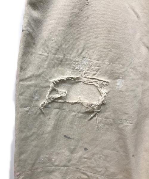 ANCELLM（アンセルム）ANCELLM (アンセルム) REMAKE WIDE CHINO TROUSERS ホワイト サイズ:3の古着・服飾アイテム