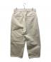 ANCELLM (アンセルム) REMAKE WIDE CHINO TROUSERS ホワイト サイズ:3：35000円