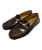 TOD'Sトッズ）の古着「ゴンミーニモカシンシューズ」｜ブラック