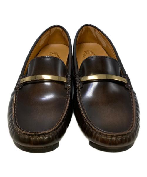 TOD'S（トッズ）TOD'S (トッズ) ゴンミーニモカシンシューズ ブラック サイズ:37の古着・服飾アイテム