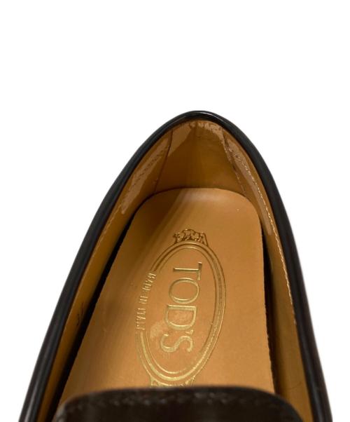 TOD'S（トッズ）TOD'S (トッズ) ゴンミーニモカシンシューズ ブラック サイズ:37の古着・服飾アイテム