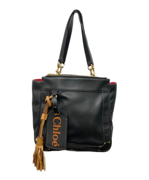 Chloe（クロエ）Chloe (クロエ) エデン トートバッグ ブラックの古着・服飾アイテム