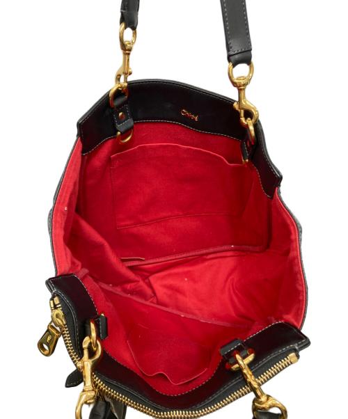 Chloe（クロエ）Chloe (クロエ) エデン トートバッグ ブラックの古着・服飾アイテム