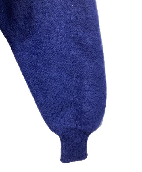 ISSEY MIYAKE（イッセイミヤケ）ISSEY MIYAKE (イッセイミヤケ) タートルネックニット ブルー サイズ:不明の古着・服飾アイテム