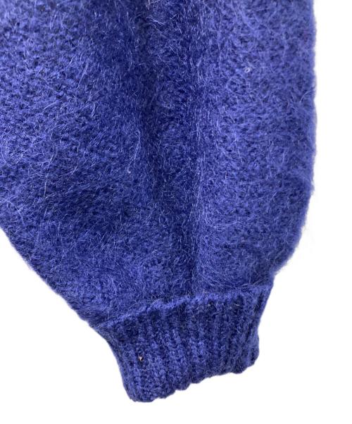 ISSEY MIYAKE（イッセイミヤケ）ISSEY MIYAKE (イッセイミヤケ) タートルネックニット ブルー サイズ:不明の古着・服飾アイテム