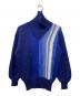 ISSEY MIYAKE（イッセイミヤケ）の古着「タートルネックニット」｜ブルー