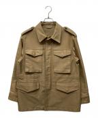 AURALEEオーラリー）の古着「ウォッシュドダブルクロスフィールドジャケット」｜ベージュ