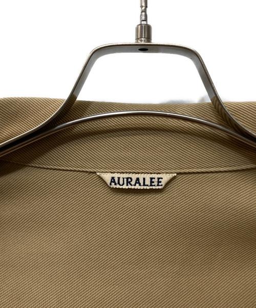 AURALEE（オーラリー）AURALEE (オーラリー) ウォッシュドダブルクロスフィールドジャケット ベージュ サイズ:3の古着・服飾アイテム