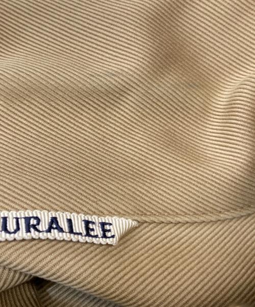 AURALEE（オーラリー）AURALEE (オーラリー) ウォッシュドダブルクロスフィールドジャケット ベージュ サイズ:3の古着・服飾アイテム
