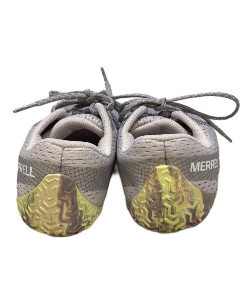 MERRELL（メレル）MERRELL (メレル) W VAPOR GLOVE 6 LILAC グレー×イエロー サイズ:25の古着・服飾アイテム