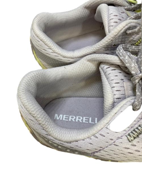 MERRELL（メレル）MERRELL (メレル) W VAPOR GLOVE 6 LILAC グレー×イエロー サイズ:25の古着・服飾アイテム