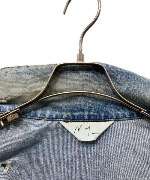 ANCELLM（アンセルム）ANCELLM (アンセルム) CRASH DENIM JACKET type-2 インディゴ サイズ:2の古着・服飾アイテム