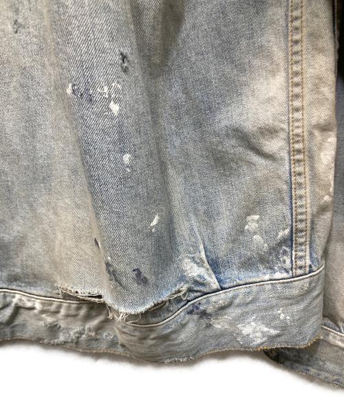 ANCELLM（アンセルム）ANCELLM (アンセルム) CRASH DENIM JACKET type-2 インディゴ サイズ:2の古着・服飾アイテム