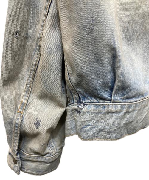 ANCELLM（アンセルム）ANCELLM (アンセルム) CRASH DENIM JACKET type-2 インディゴ サイズ:2の古着・服飾アイテム