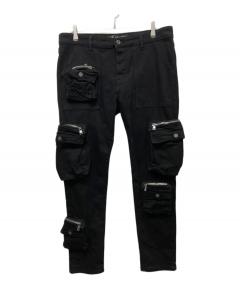 中古・古着通販】VALABASAS (バラバサス) ダメージデニムパンツ