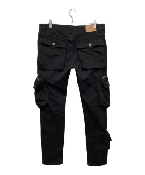 VALABASAS（バラバサス）VALABASAS (バラバサス) マルチポケットパンツ ブラック サイズ:36の古着・服飾アイテム